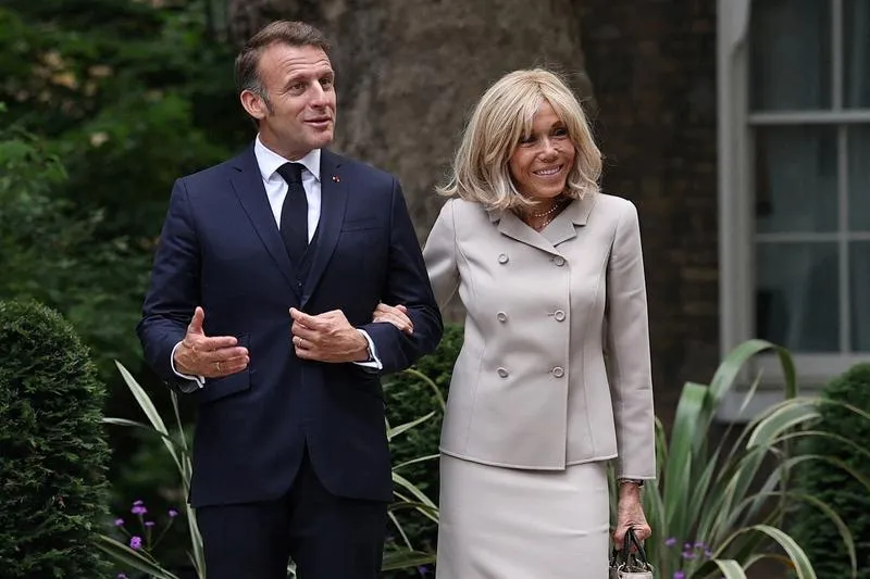 Brigitte Macron wiek
